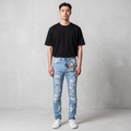 Jeans kairov bleanch destruccion