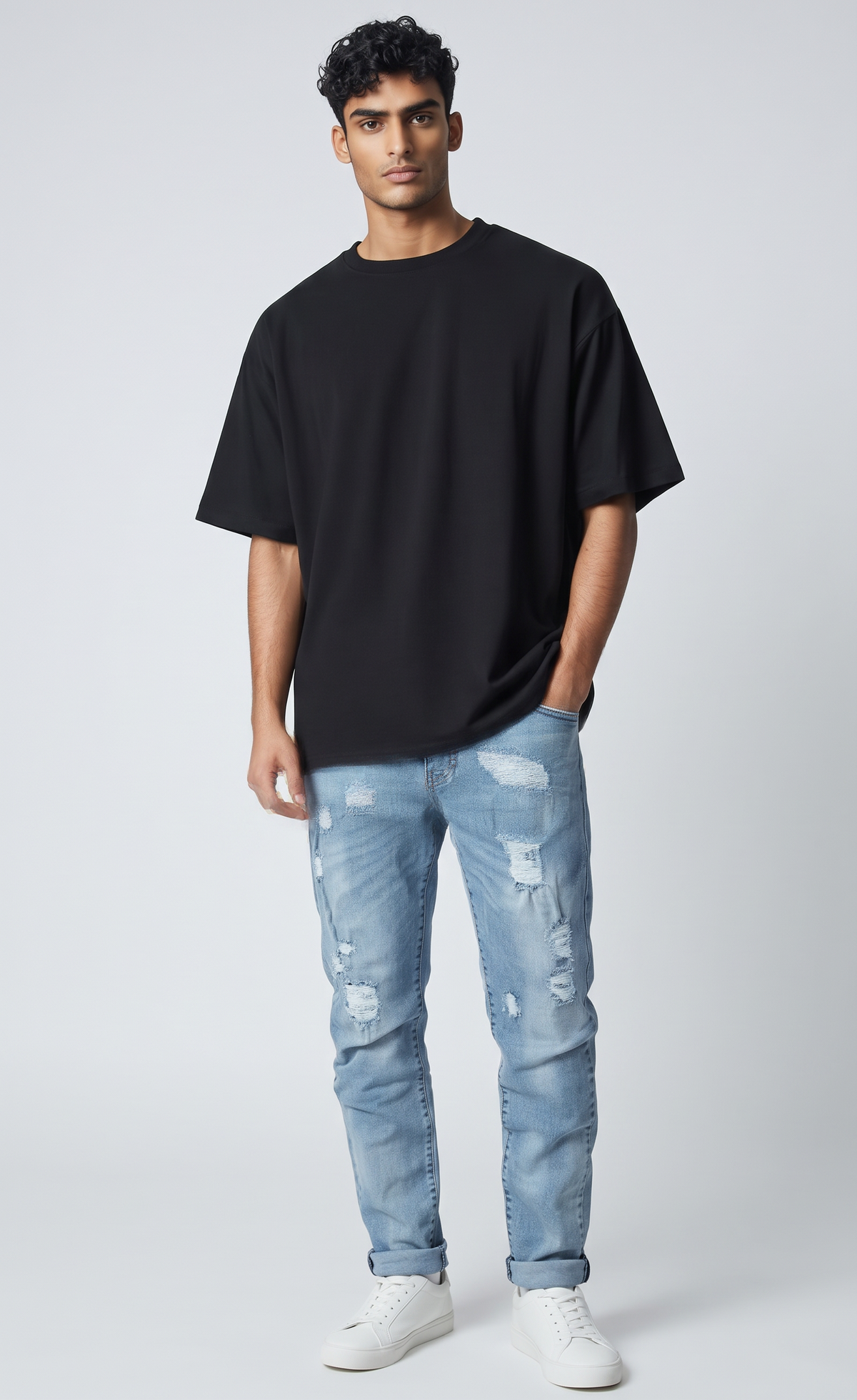 Pantalones De Mezclilla KAIROV Estilo Slim Para Caballero