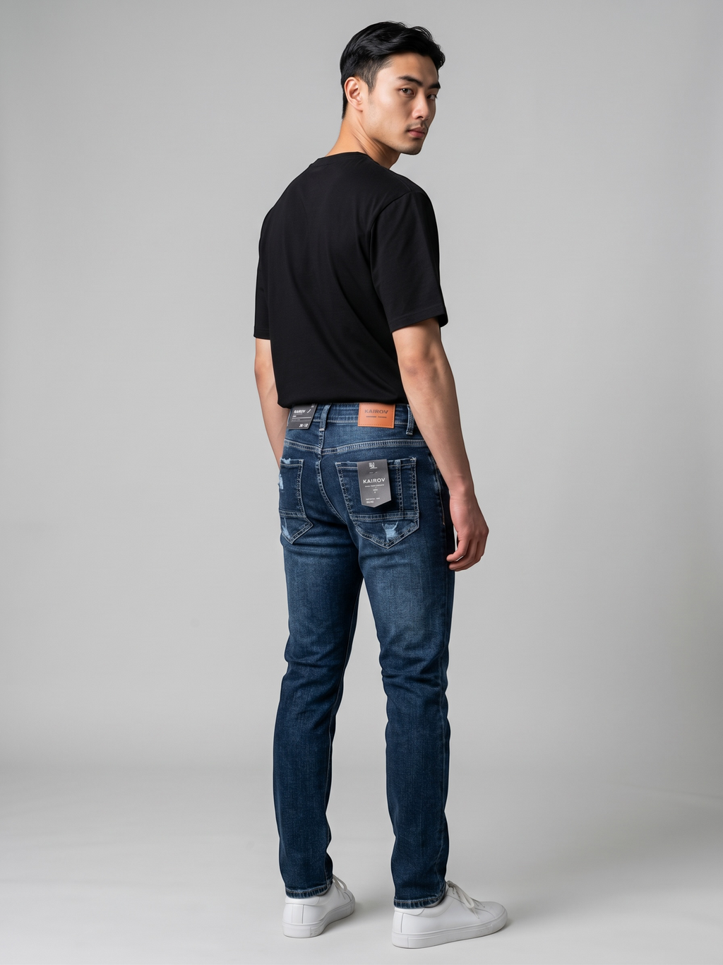 jeans kairov acero destruccion