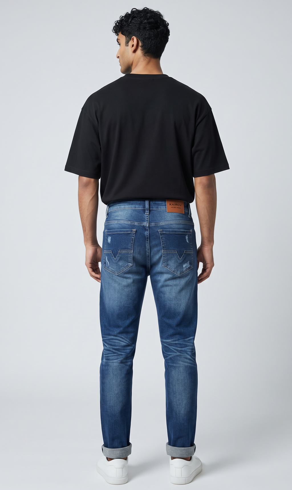 Pantalones de Mezclilla KAIROV Estilo Casual para Caballero