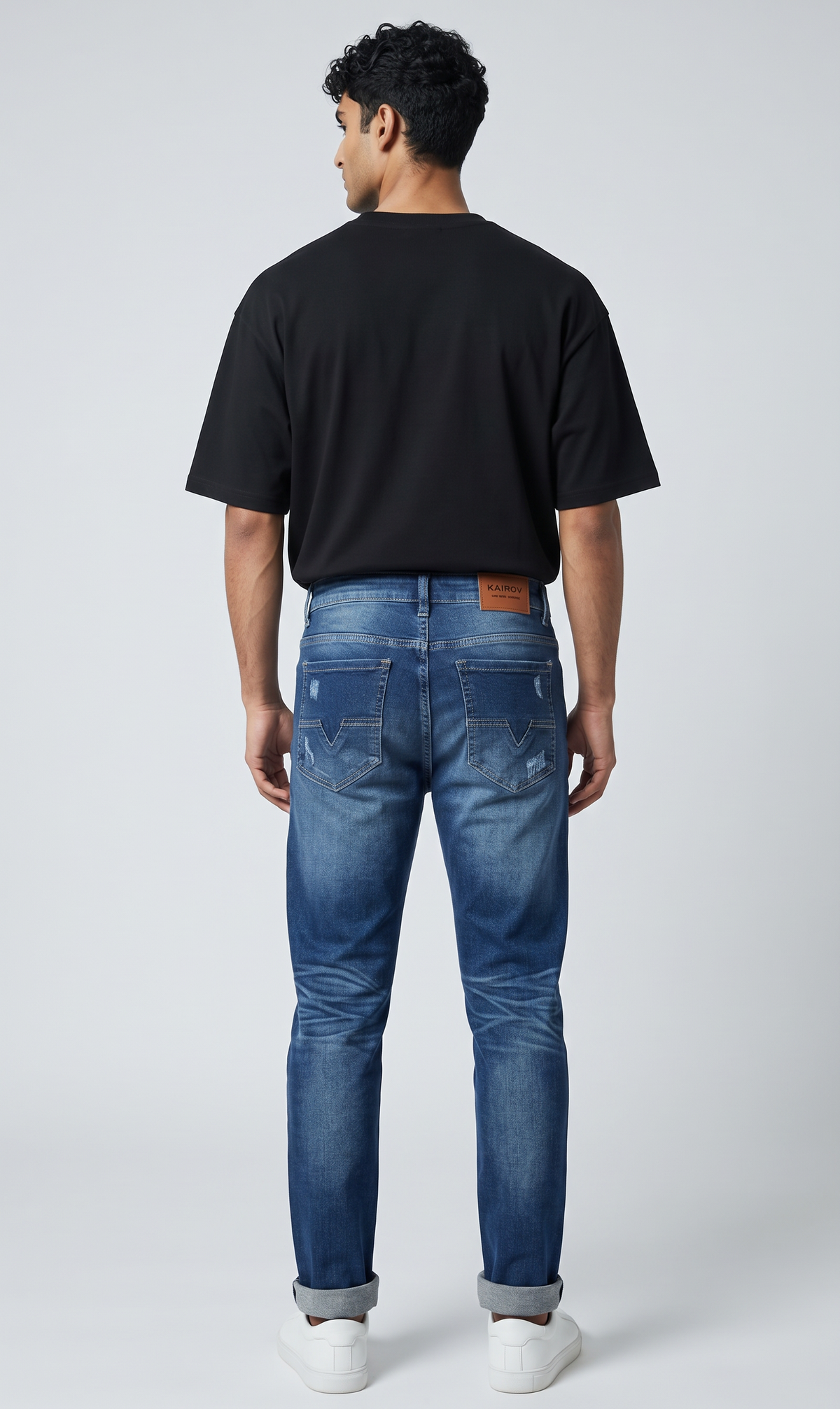 Pantalones de Mezclilla KAIROV Estilo Casual para Caballero