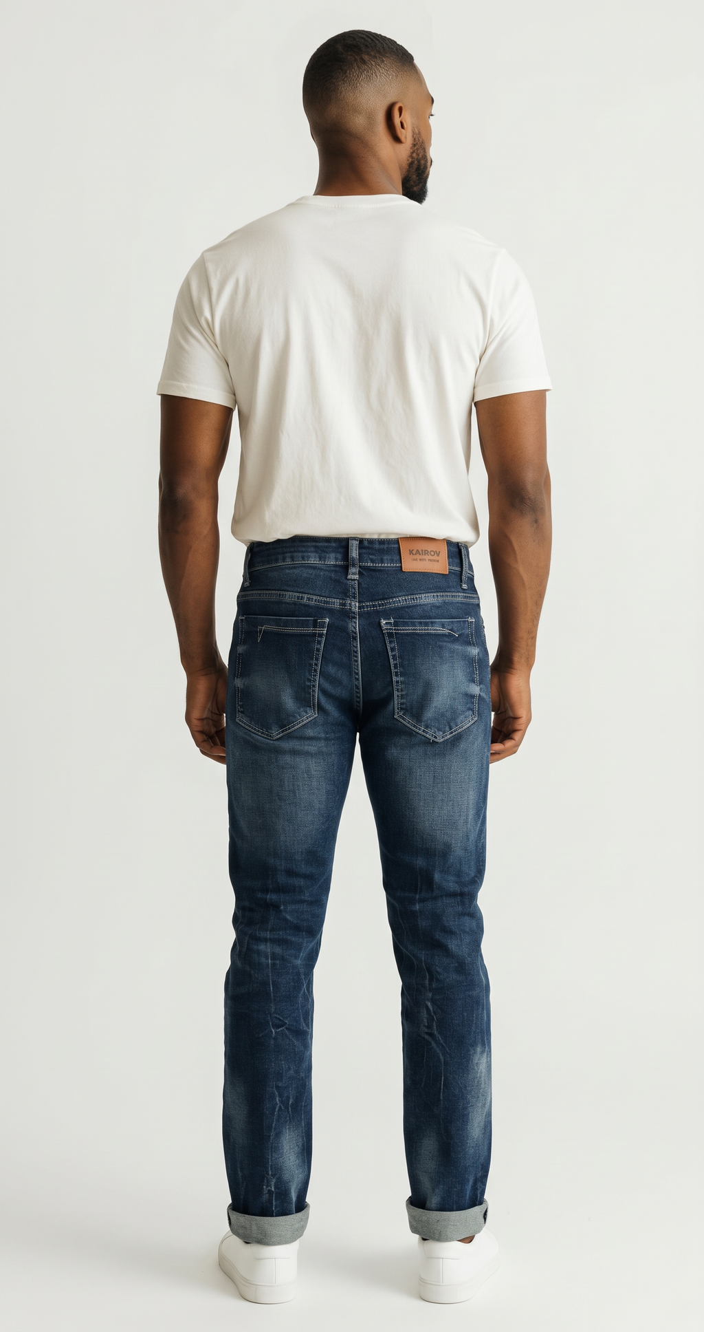 KAIROV JEANS 86 ACERO-DESTROYED