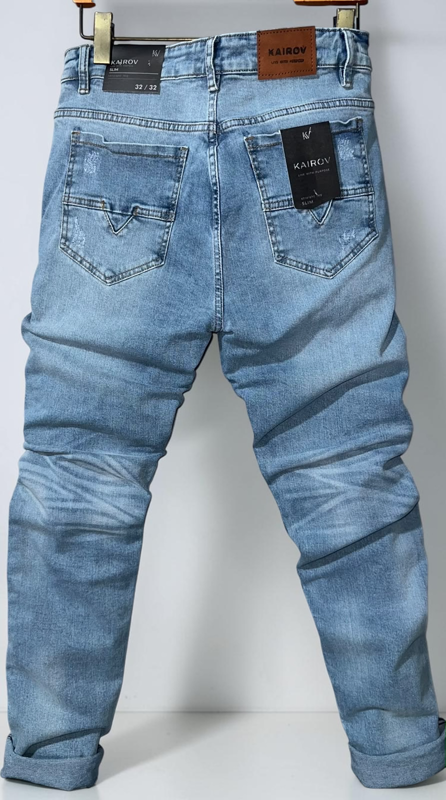 KAIROV JEANS 77 BLEANCH-DESTROYED